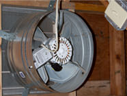 An attic fan